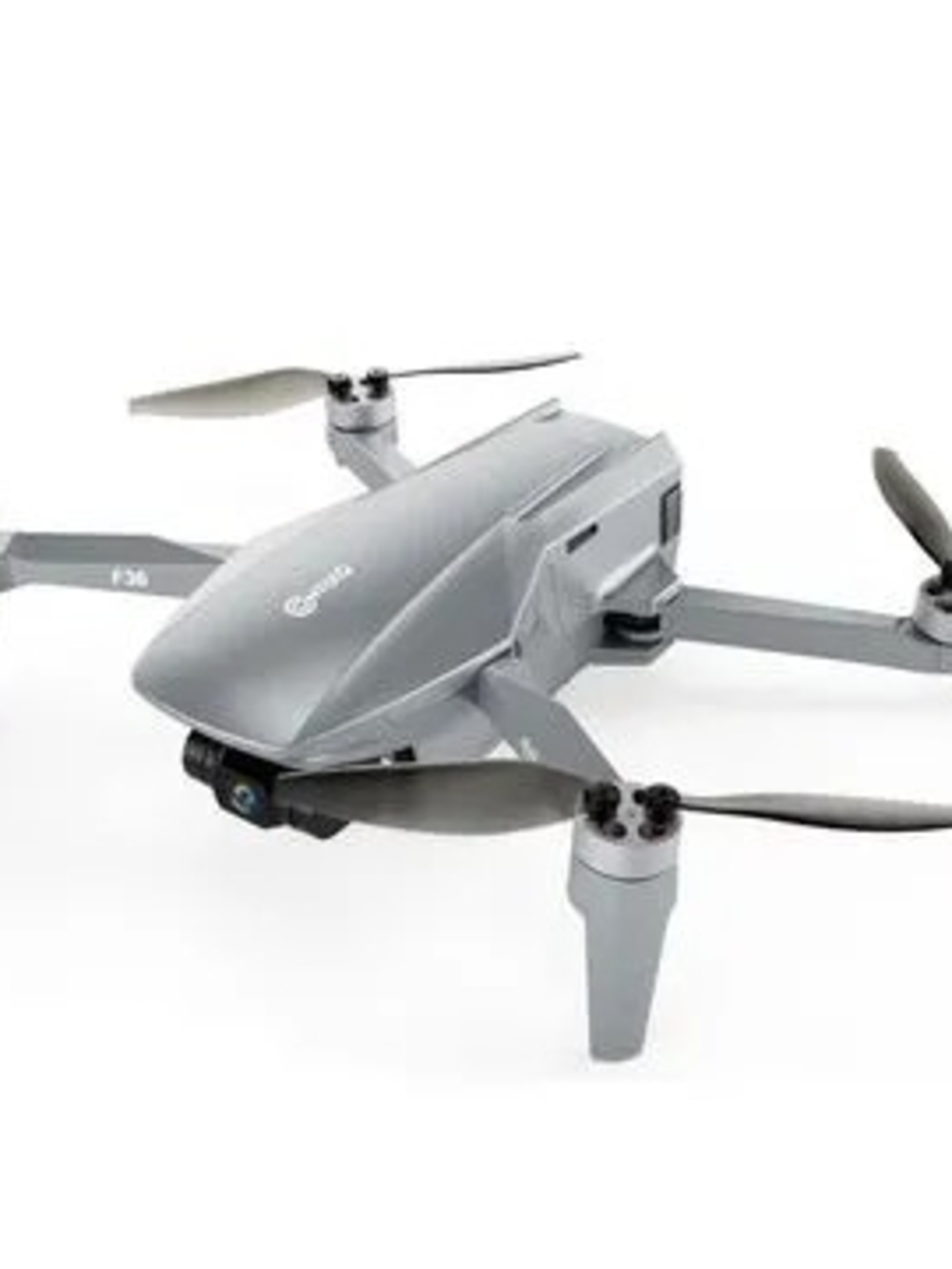 Compact Foldable Drone with Front Camera in Silver